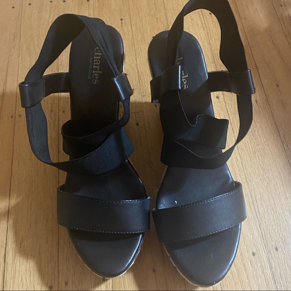 Charles by Charles David Espadrille Wedges - Picture 6 of 8